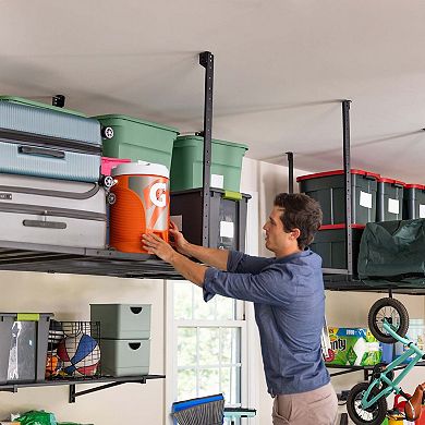 4' x 8' Faber Overhead Garage Shelving - Holds 700 lbs
