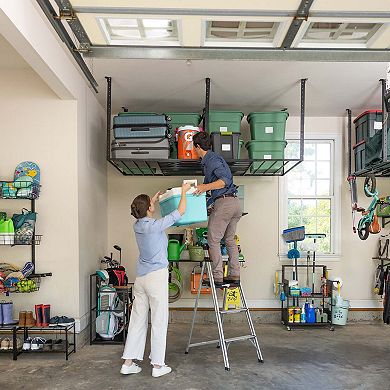 4' x 8' Faber Overhead Garage Shelving - Holds 700 lbs