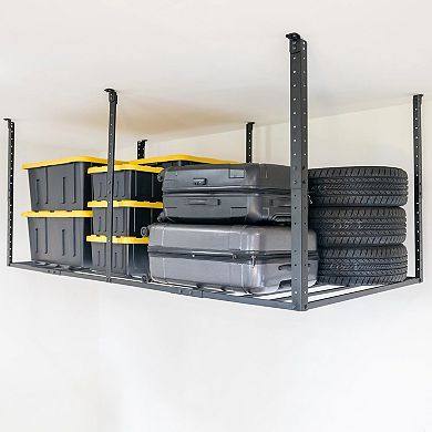 4' x 8' Faber Overhead Garage Shelving - Holds 700 lbs