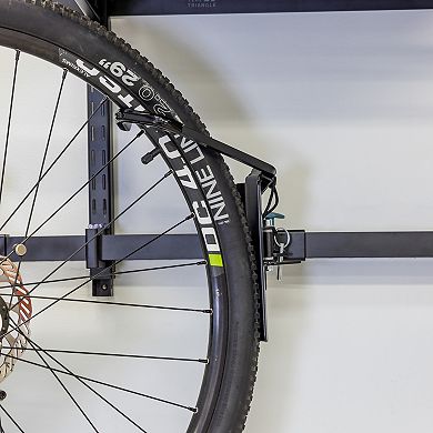 G-Swivel Bike + Shelf - Adjustable Wall Storage System - Holds 4 Bikes