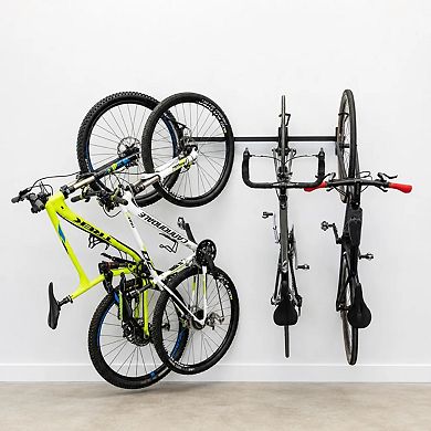 G-Swivel Bike - Adjustable Wall Storage System - Holds 4 Bikes
