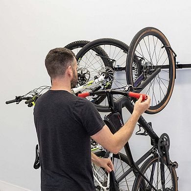 G-Swivel Bike - Adjustable Wall Storage System - Holds 4 Bikes