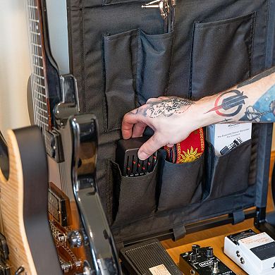 The Headliner 10-Slot Guitar Rack - Black