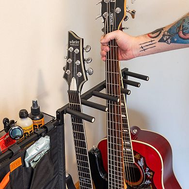 The Headliner 10-Slot Guitar Rack - Black