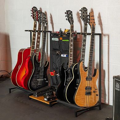 The Headliner 10-Slot Guitar Rack - Black