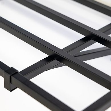 1' x 2' Bristol Garage Wall Mount Shelves - 2 Pack - Black