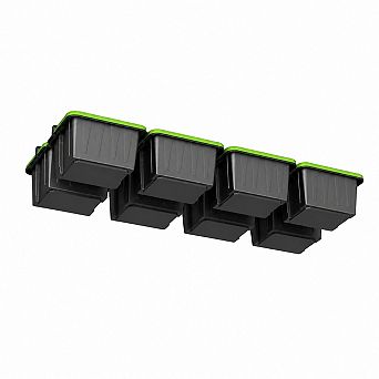 ToteLoft - 8 Bin Ceiling Tote Storage - Up to 400 lbs
