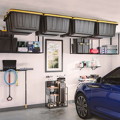 ToteLoft - 8 Bin Ceiling Tote Storage - Up to 400 lbs