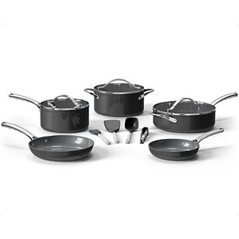 Bakken 12 pc Ceramic Nonstick Cookware Set, PFAS-Free