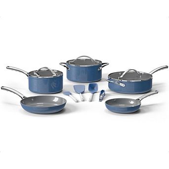 Bakken 12 pc Ceramic Nonstick Cookware Set, PFAS-Free