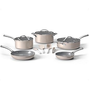 Bakken 12 pc Ceramic Nonstick Cookware Set, PFAS-Free