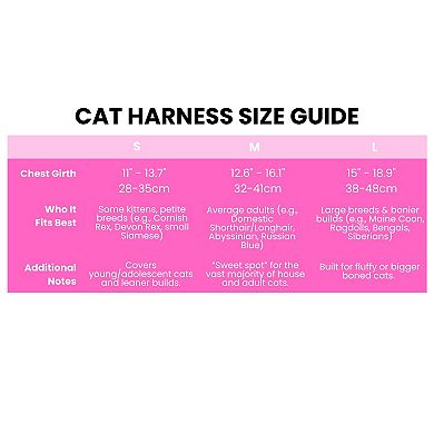 Joana Cat Harness and Leash Set