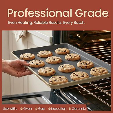 Bakken 8-Piece Nonstick Ceramic Bakeware Set, Oven Safe 500°F