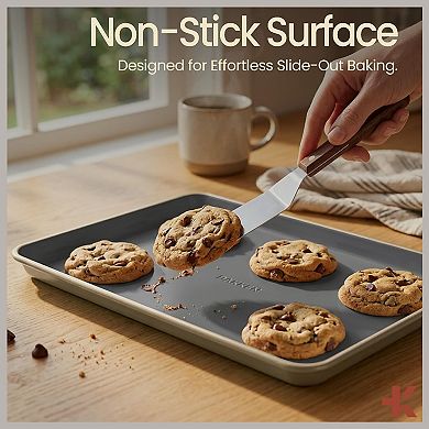 Bakken 8-Piece Nonstick Ceramic Bakeware Set, Oven Safe 500°F