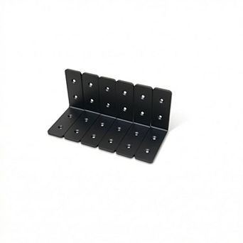 Kingsley 4" DIY Home Wall Shelf Brackets - 6-Pack