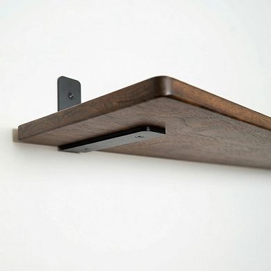 Kingsley 12" DIY Home Wall Shelf Brackets - 6-Pack