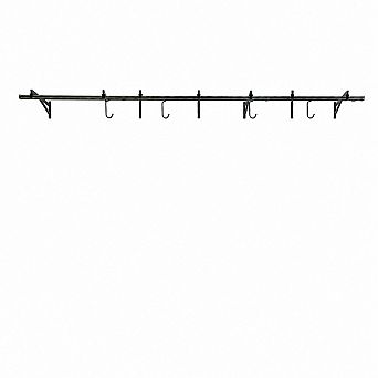 CycleSlide Wall Mounted Bike Storage Rack - Holds 5-8 Bikes