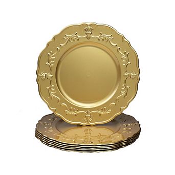 Classic Embossed Crockery Underliners