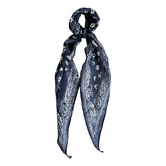 Headbands of Hope Ponytail Hair Scarf - Blue Paisley