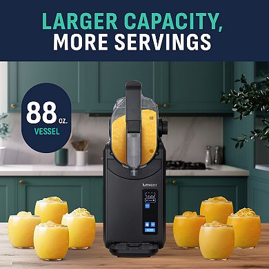Luma 88 Oz Slushie Maker, Frozen Drinks Without Ice - Black