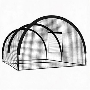 33 x 12 x 8 ft Practice Net for Batting and Pitching