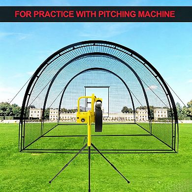 33 x 12 x 8 ft Practice Net for Batting and Pitching