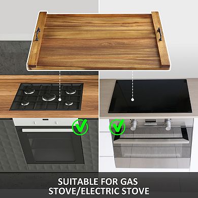 30 x 22 Inch Stove Cover Cutting Board for Extra Counter Space
