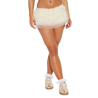 Women's Lace Stacked Multi Layer Cake Lace Shorts Casual Fashion Shorts