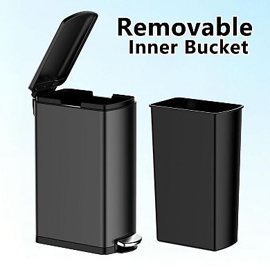 8Gal/30L Slim Kitchen Trash Can