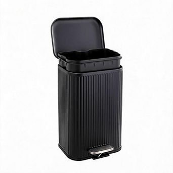 3.2 Gallon (12L) Garbage Can for Kitchen, with Lid, Pedal