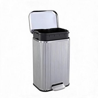 3.2 Gallon (12L) Garbage Can for Kitchen, with Lid, Pedal