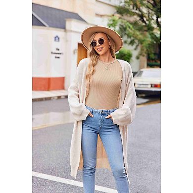 Ekouaer Womens Long Sleeve Shirts Crew Neck Fitted Ribbed Tops Base Layer Thermal Undershirts Tee