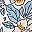White Blue Leaves