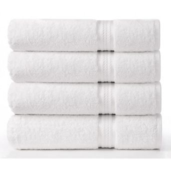 Ultra Soft 30x54 Ringspun Cotton Luxury Absorbent Easy Care Machine Washable Home Spa Towels