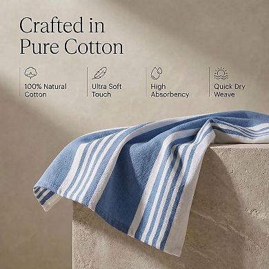 Premium Cotton Absorbent Kitchen Towels Reusable Quick Dry Cleaning Cloths