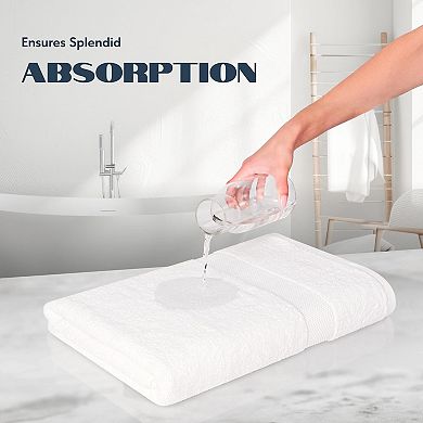700 GSM Ultra Soft Highly Absorbent Quick Dry Luxury Bath Towel Set 4 Pack