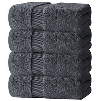 700 GSM Ultra Soft Highly Absorbent Quick Dry Luxury Bath Towel Set 4 Pack