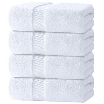 700 GSM Ultra Soft Highly Absorbent Quick Dry Luxury Bath Towel Set 4 Pack