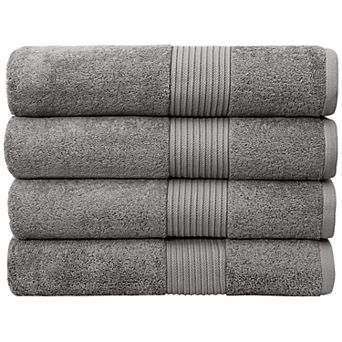 Luxury Ring Spun Cotton Bath Towels Hotel Quality Soft Absorbent Quick Dry