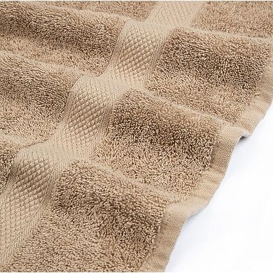 6 Pack Cotton Bath Towels Set Luxury Soft Absorbent Hotel Spa Gym Pool Use