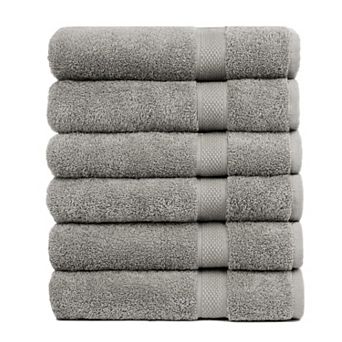 6 Pack Cotton Bath Towels Set Luxury Soft Absorbent Hotel Spa Gym Pool Use