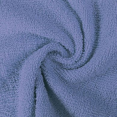 12 Pack Cotton Wash Cloths Set Ring Spun Soft Absorbent Machine Washable