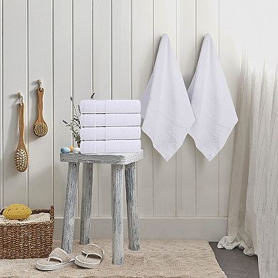 Bath Towel Set Ring Spun Cotton Highly Absorbent Quick Drying Lightweight