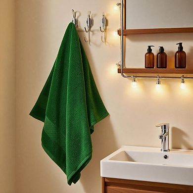 100 Cotton Ring Spun Bath Towel Set 650gsm Hotel Quality Soft Absorbent