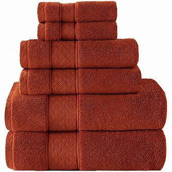 100 Cotton Ring Spun Bath Towel Set 650gsm Hotel Quality Soft Absorbent