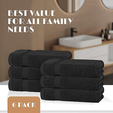 Soft Ringspun Cotton Quick Dry Absorbent Towel Set For Home Gym Spa Hotel