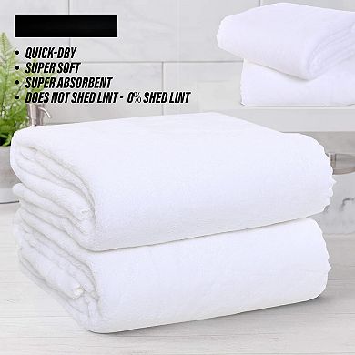 Quick Drying Ultra Soft Highly Absorbent Microfiber Multipurpose Sports Yoga Bathroom Towels