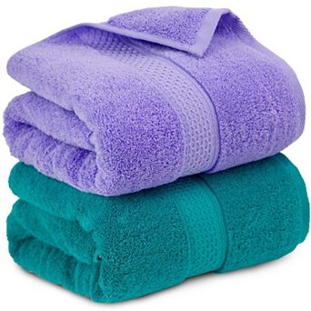 Ultra Soft Thick Cotton Bath Towel Set Highly Absorbent Durable