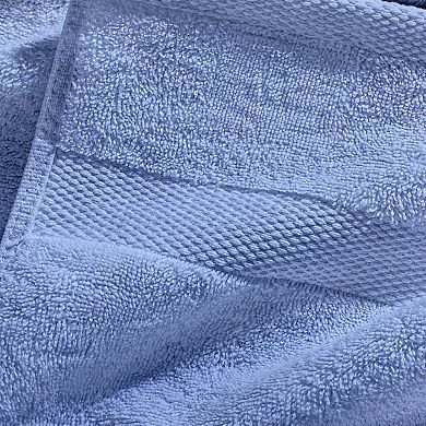 6 Piece Cotton Bathroom Towel Set Highly Absorbent Soft Quick Dry