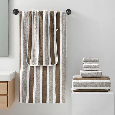 6 Piece Microfiber Bath Towel Set Ultra Soft Absorbent Quick Dry Multi Use